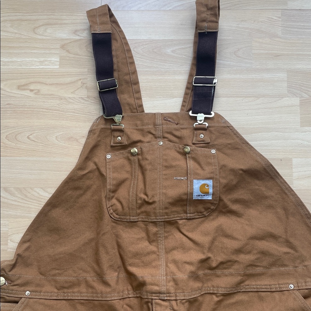 Carhartt plus sized loose fit overalls - Picture 3 of 6